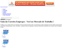 Tablet Screenshot of empregos.guiadacarreira.com.br
