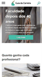 Mobile Screenshot of guiadacarreira.com.br